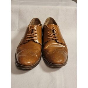 Men's Size 11 Cole Haan Lace Up Dress Shoes. Light Brown.